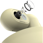 PickFun P0 寵物AI伴侶監控攝影機 (黃色): 2K畫質、AI寵物識別、自動生成短片