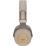 House of Marley Positive Vibration Riddim 輕便藍牙耳機 (忌廉⾊): 50小時續航、ENC降噪、環保材質