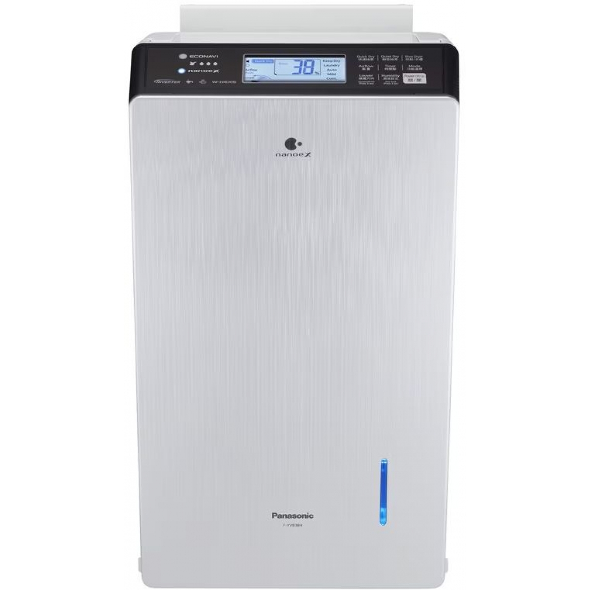 Panasonic 樂聲 F-YVB38H 38公升 變頻式抗敏抽濕機 - nanoe®X Mark 3, 1級能源