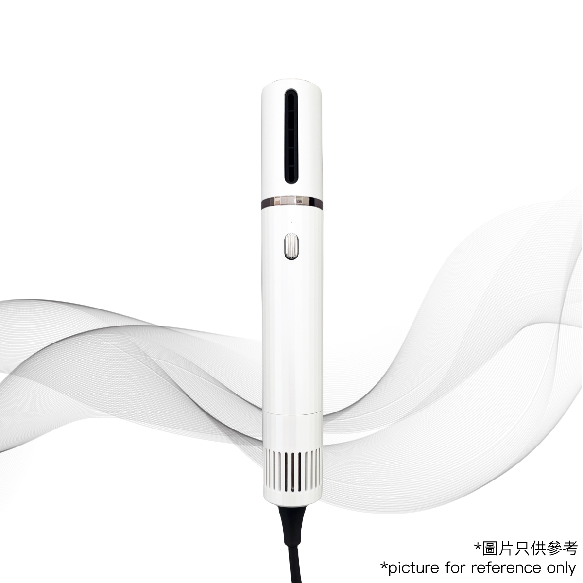 Nutzen 樂斯 NHDS-10 便攜水離子速乾風筒 (白色): 1400W功率、輕巧設計、水離子護髮