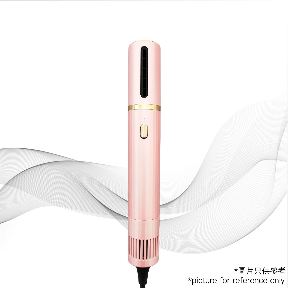 Nutzen 樂斯 NHDS-10 便攜水離子速乾風筒 (粉色): 1400W功率、輕巧設計、水離子護髮