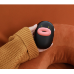 Techgear H-W-02BK 孖潤腸 二合㇐暖手充電寶 (黑色)