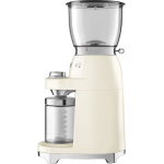 Smeg 50s Style CGF11CRUK 咖啡研磨機 (乳白色) - 不銹鋼錐形毛邊、30段研磨、150W功率