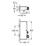 Grohe 34719000 Grohtherm SmartControl 恆溫花灑龍頭