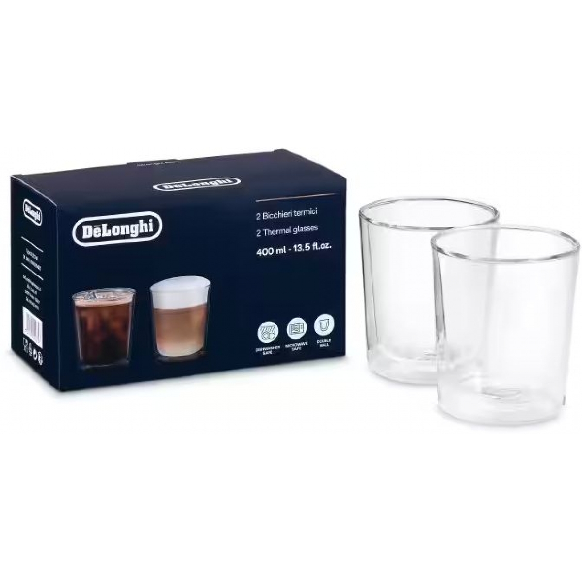 DeLonghi DLSC318 400毫升 雙層保溫杯套裝 (2隻)