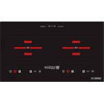 Kuzzo 德國德信 DG-289 73厘米 2800W 嵌入/座檯式 智能雙頭電磁爐 (黑色)