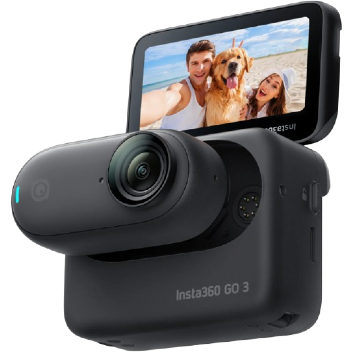 Insta360 GO 3 128GB 輕便運動相機 (黑色)