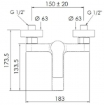 Remer Energy EY11+EY05+330A8MPEC20NRA 龍頭套裝 (鍍鉻色)
