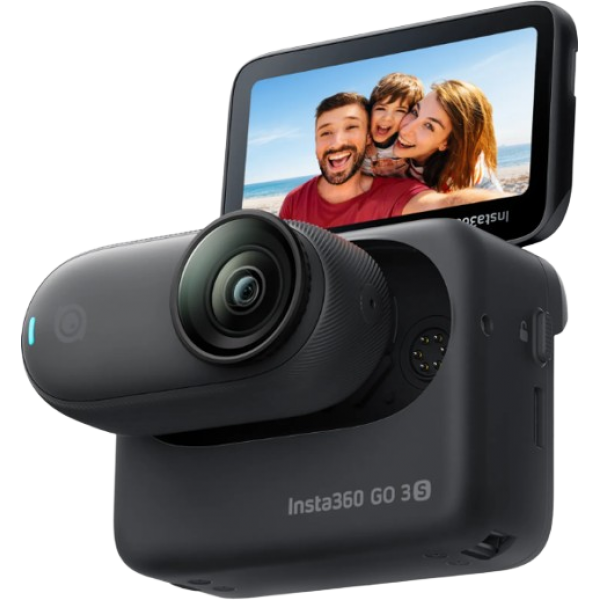 Insta360 GO 3S 128GB 輕便運動相機 (黑色)