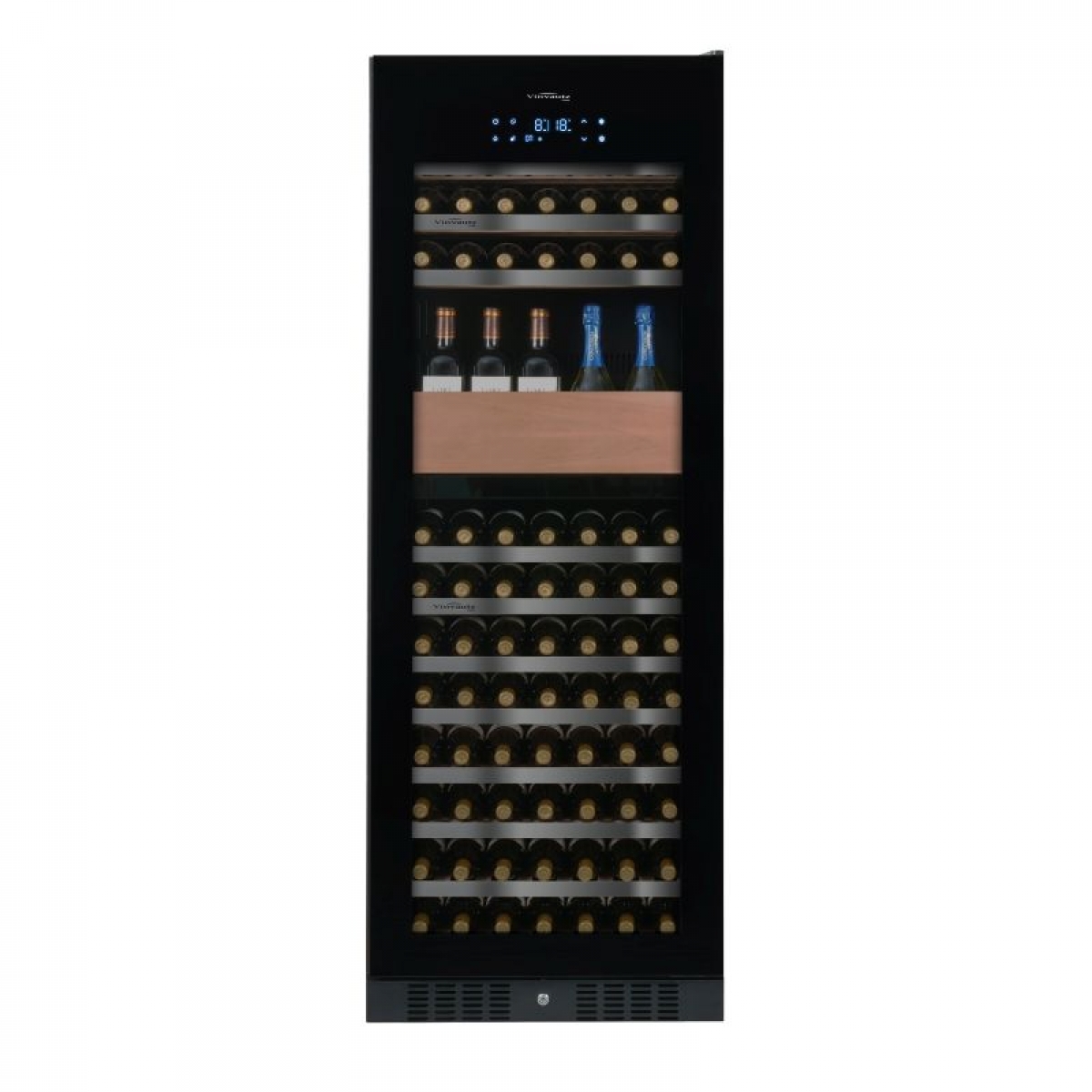 VINVAUTZ 名望 VZ181VDUG-R 雙溫酒櫃｜181瓶容量 | 變頻壓縮機 | 雙溫區設計