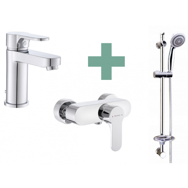 Walrus Eton 龍頭花灑套裝 (WR-500901-CP+WR-500918-CP+WR-616028F-CP)