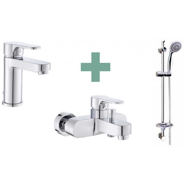 Walrus Eton 龍頭花灑套裝 (WR-500901-CP+WR-500917-CP+WR-616028F-CP)
