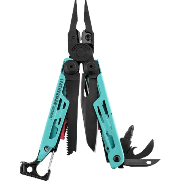Leatherman SIGNAL 摺疊多用途工具 (水藍色)