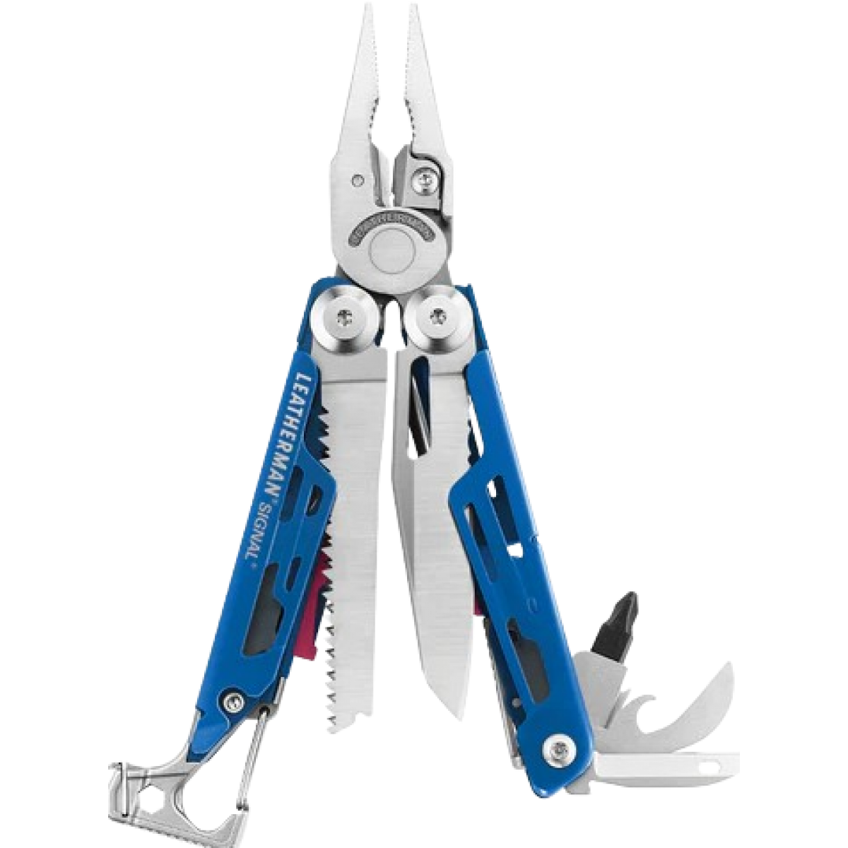 Leatherman SIGNAL-COBALT 摺疊多用途工具 (鈷藍色)