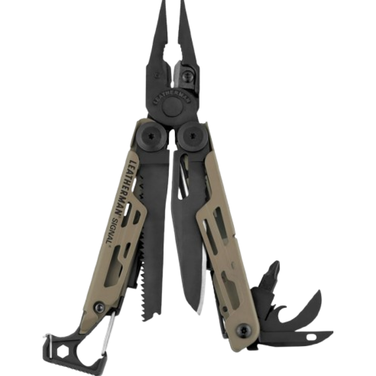 Leatherman SIGNAL 摺疊多用途工具 (沙色)