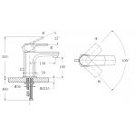 Walrus WR-500801-CP GIANT 鍍鉻面盆龍頭