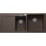 Blanco 525786 NAYA 8S 廚房右雙盆昇盤 (咖啡色 Coffee)