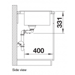 Blanco PLEON 6 Split 廚房昇盤 (火岩灰色 Volcano Grey) 雙槽
