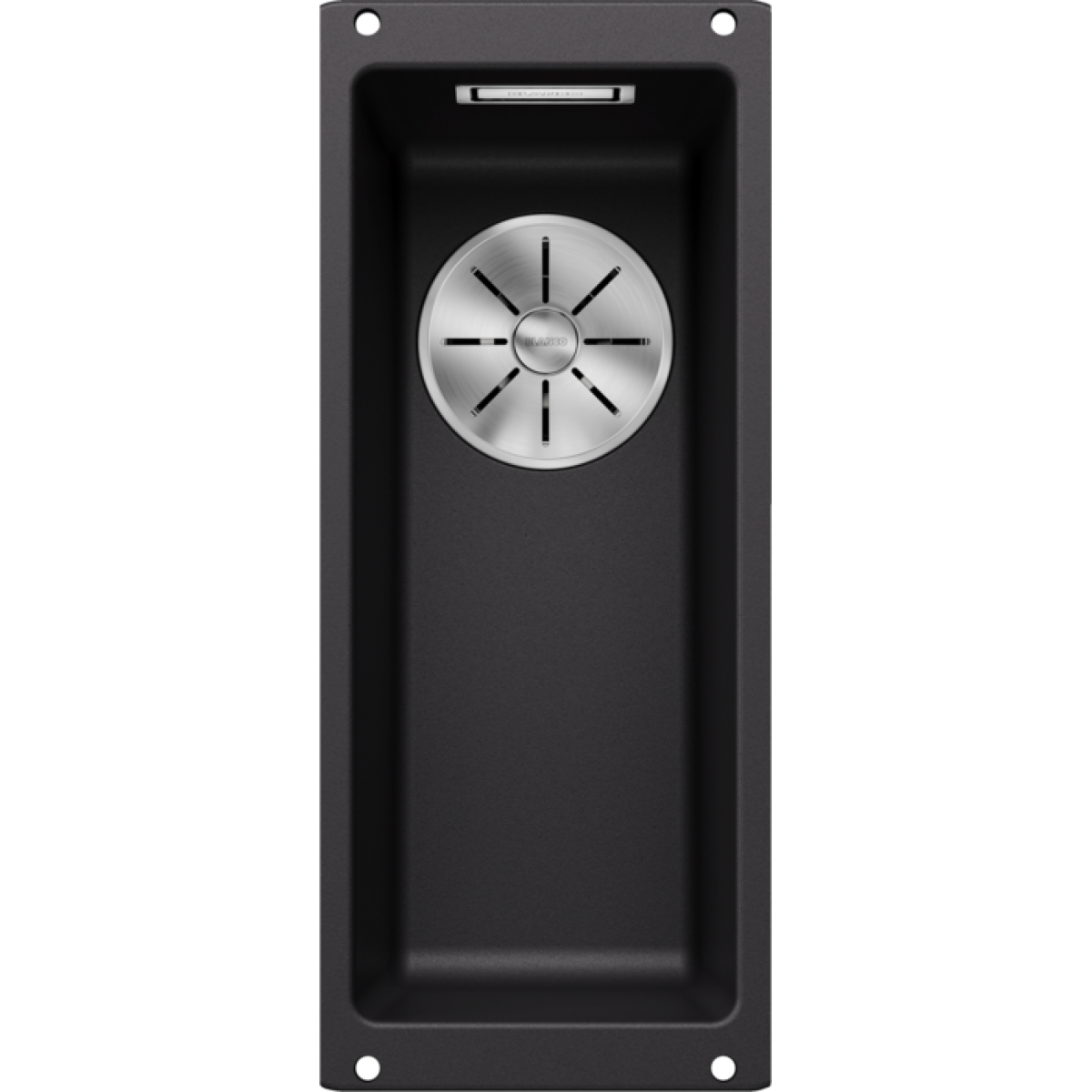 Blanco Subline 160-U 廚房台下單星盆 (黑色/隱形溢水口)