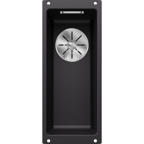 Blanco Subline 160-U 廚房台下單星盆 (黑色/隱形溢水口)