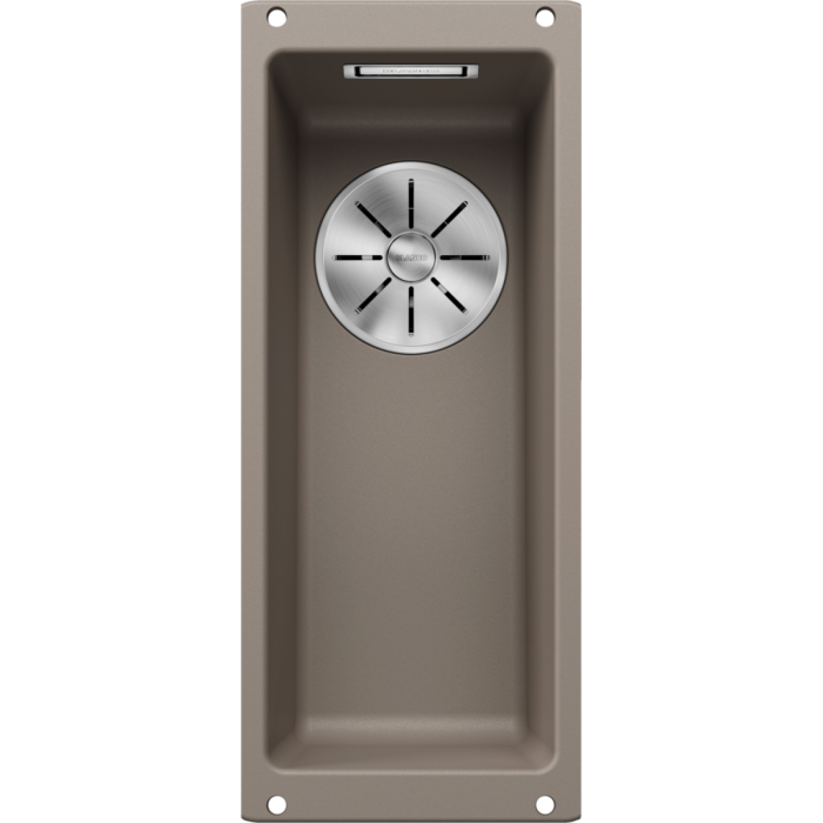 Blanco Subline 160-U 廚房台下單星盆 (巧克力色/隱形溢水口)