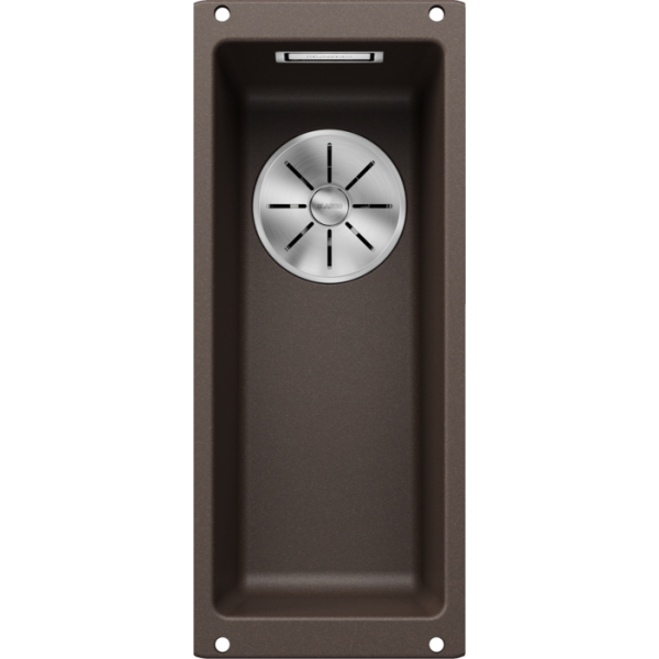 Blanco Subline 160-U 廚房台下單星盆 (咖啡色/隱形溢水口)