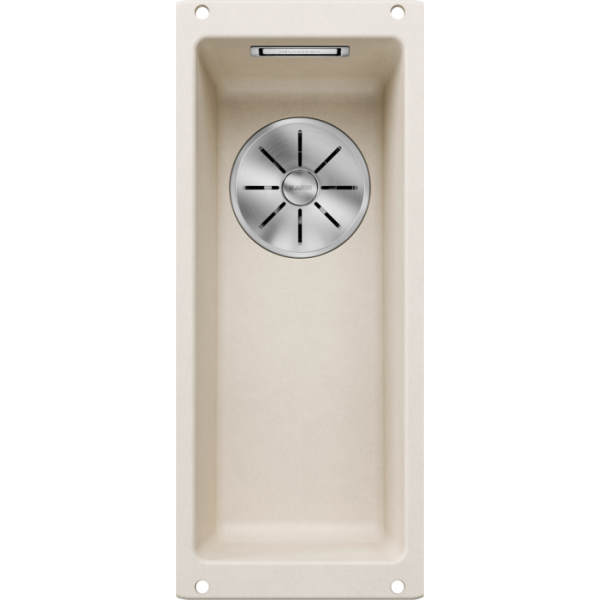 Blanco Subline 160-U 廚房台下單星盆 (米雅白色/隱形溢水口)