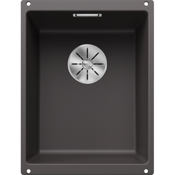 Blanco Subline 320-U 廚房台下單星盆 (炭石灰色/隱形溢水口)