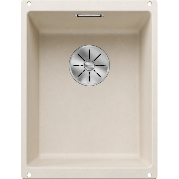 Blanco Subline 320-U 廚房台下單星盆 (米雅白色/隱形溢水口)