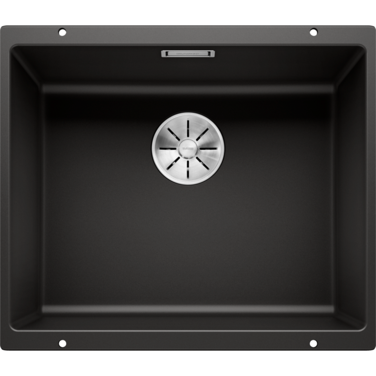 Blanco Subline 500-U 廚房台下單星盆 (黑色/隱形溢水口)
