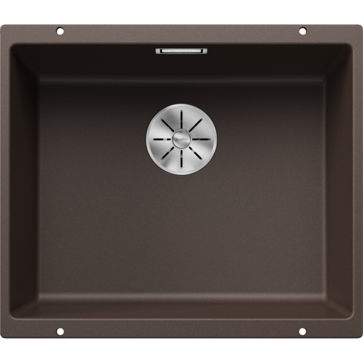 Blanco Subline 500-U 廚房台下單星盆 (咖啡色/隱形溢水口)