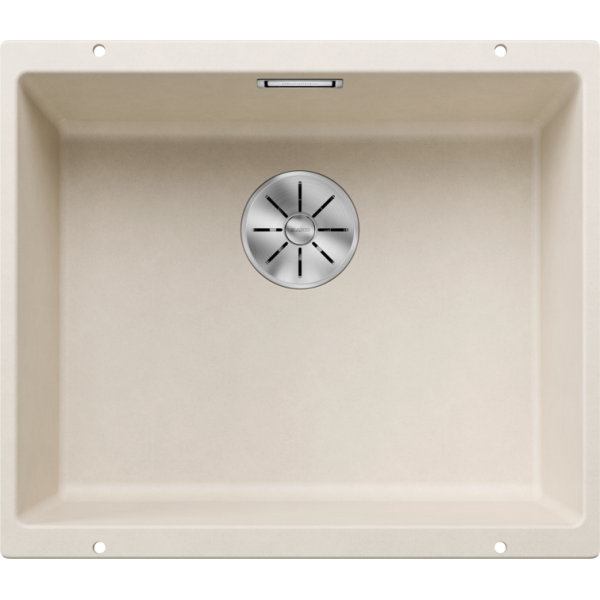 Blanco Subline 500-U 廚房台下單星盆 (米雅白色/隱形溢水口)
