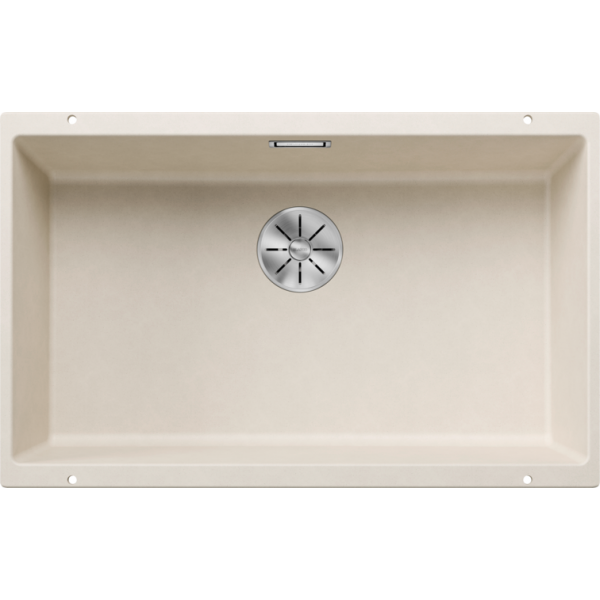 Blanco Subline 700-U 廚房台下單星盆 (米雅白色/隱形溢水口)