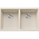 Blanco 527164 Subline 350/350-U 花崗岩 廚房雙昇盤 (米雅白色 Soft White)