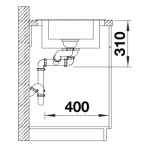 Blanco 527603 Adira 6 S 花崗岩廚房昇盤 (炭石灰色)