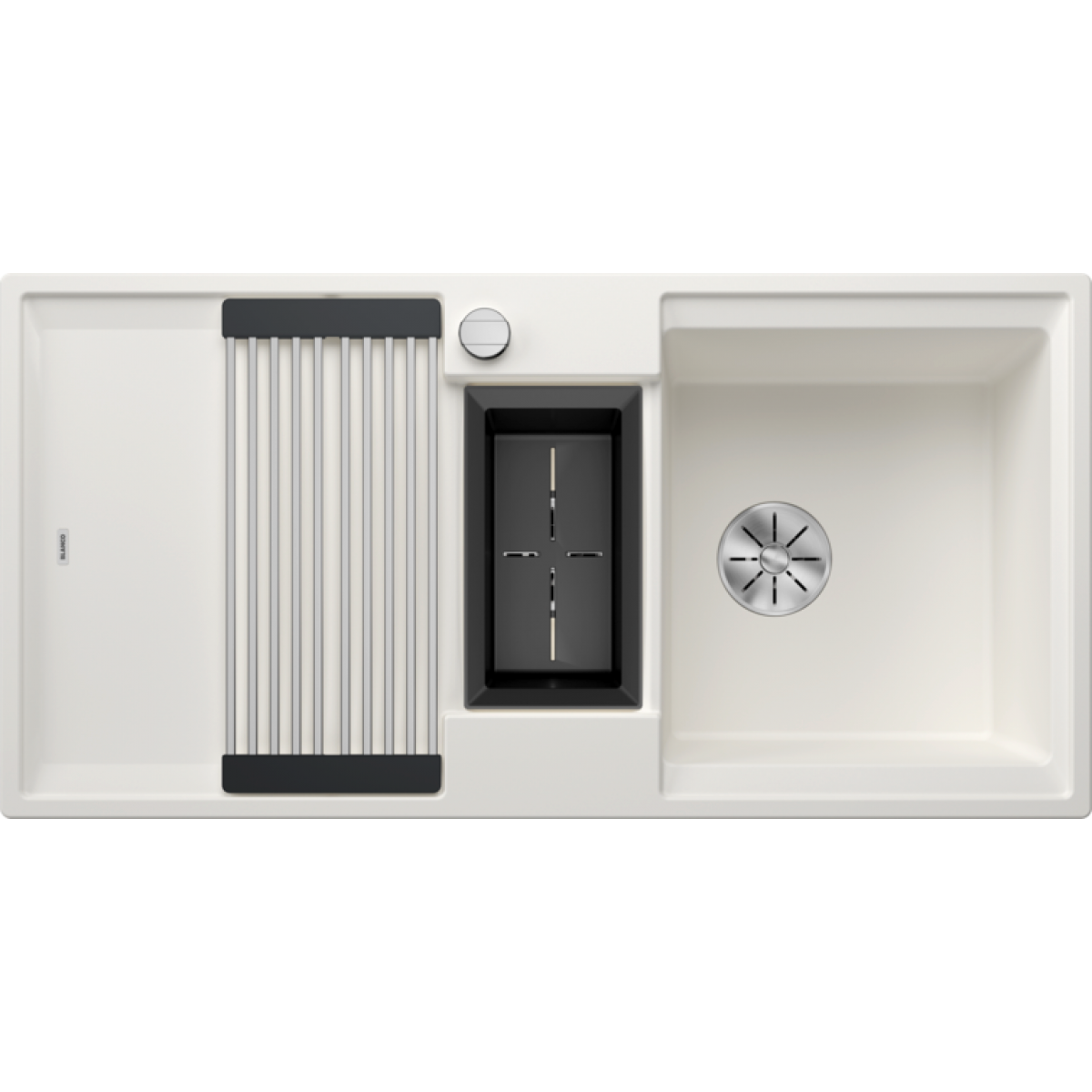 Blanco 527605 Adira 6 S 花崗岩廚房昇盤 (白色)