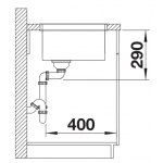 Blanco 522963 Andano 450-U 不鏽鋼廚房昇盤