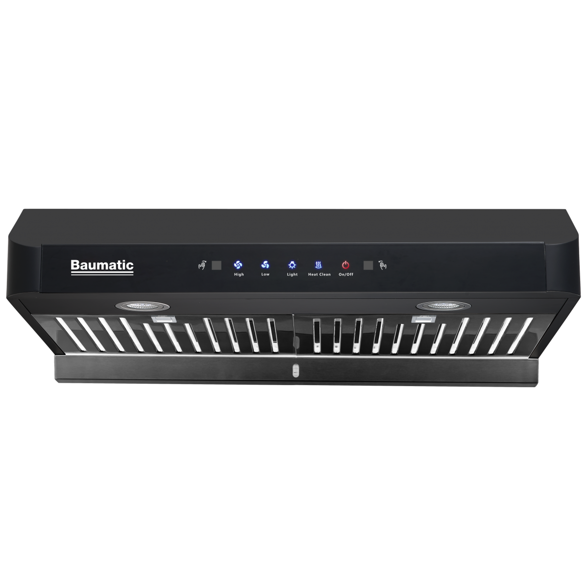 Baumatic BE7013 71cm 電熱除油自動清洗抽油煙機 - 1100m³/h、觸控操作、手勢控制