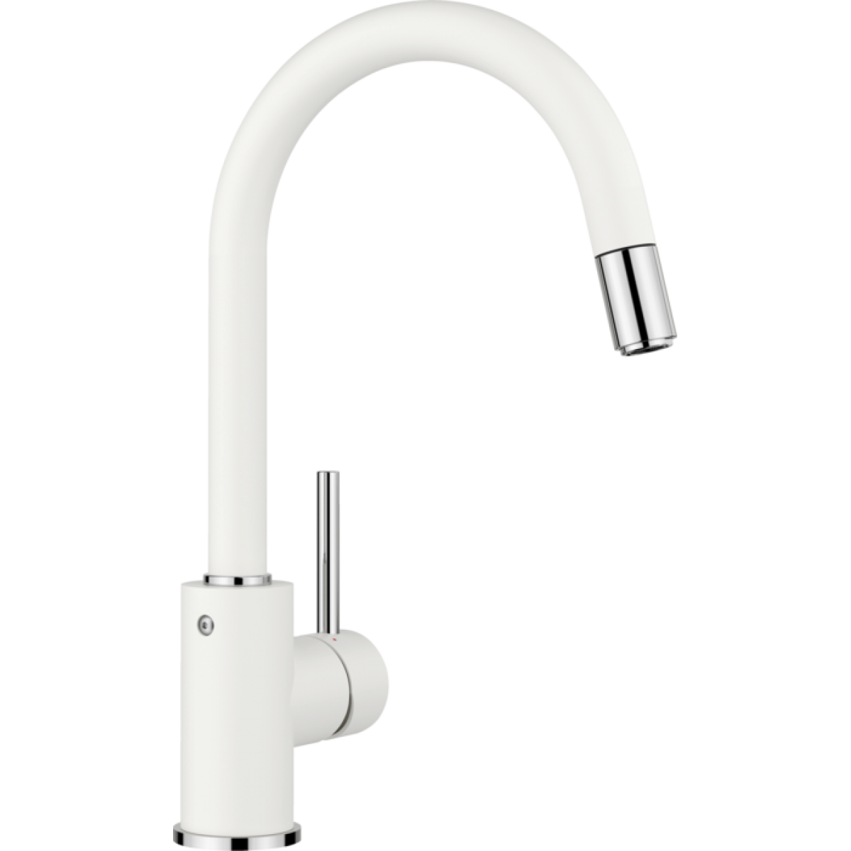 Blanco 521457 Mida-S 拉出式水龍頭 (白色)