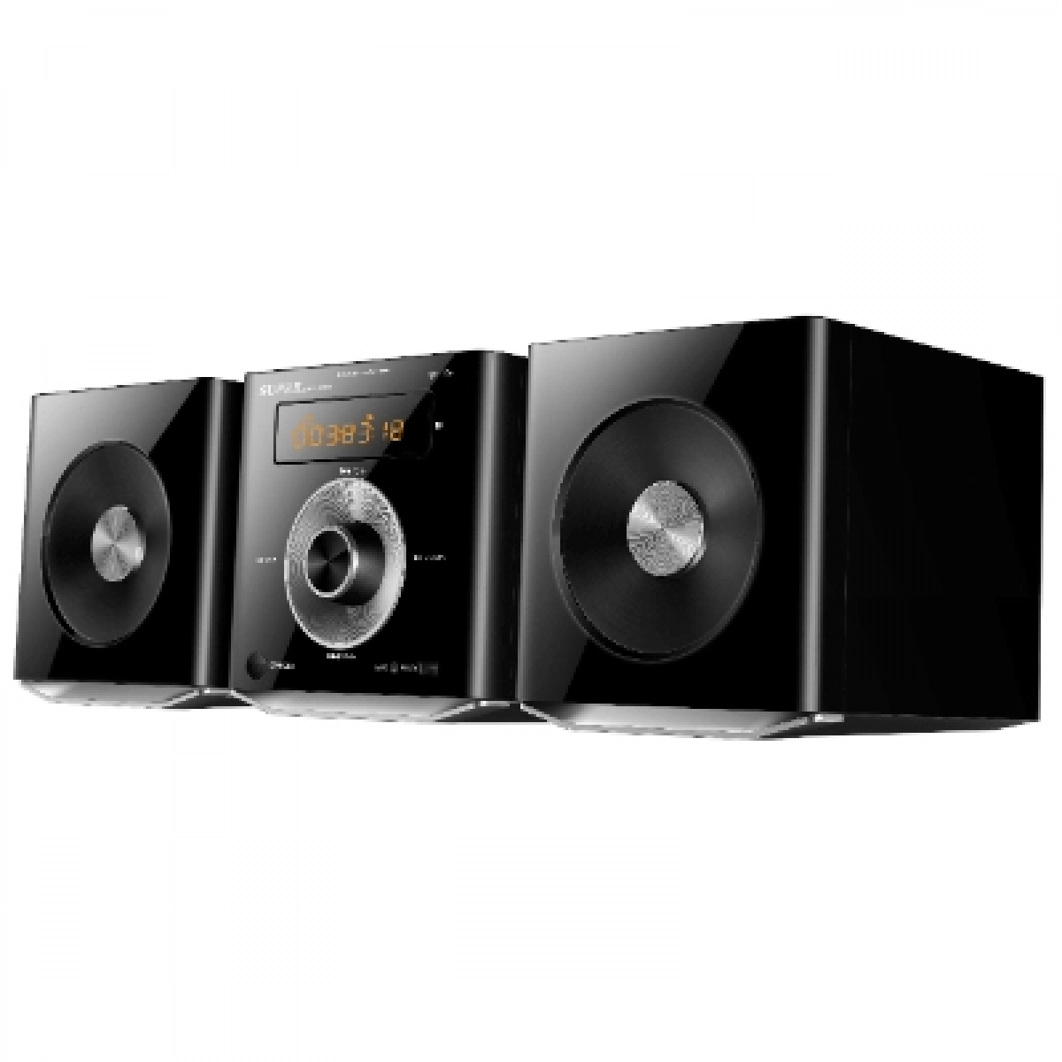 Super DVD-9668B 藍芽DVD組合音響｜10W立體聲、多功能播放、USB轉錄