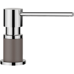Blanco 526954 LATO 皂液器 (火岩灰色 Volcano Grey/鍍鉻 Chrome)