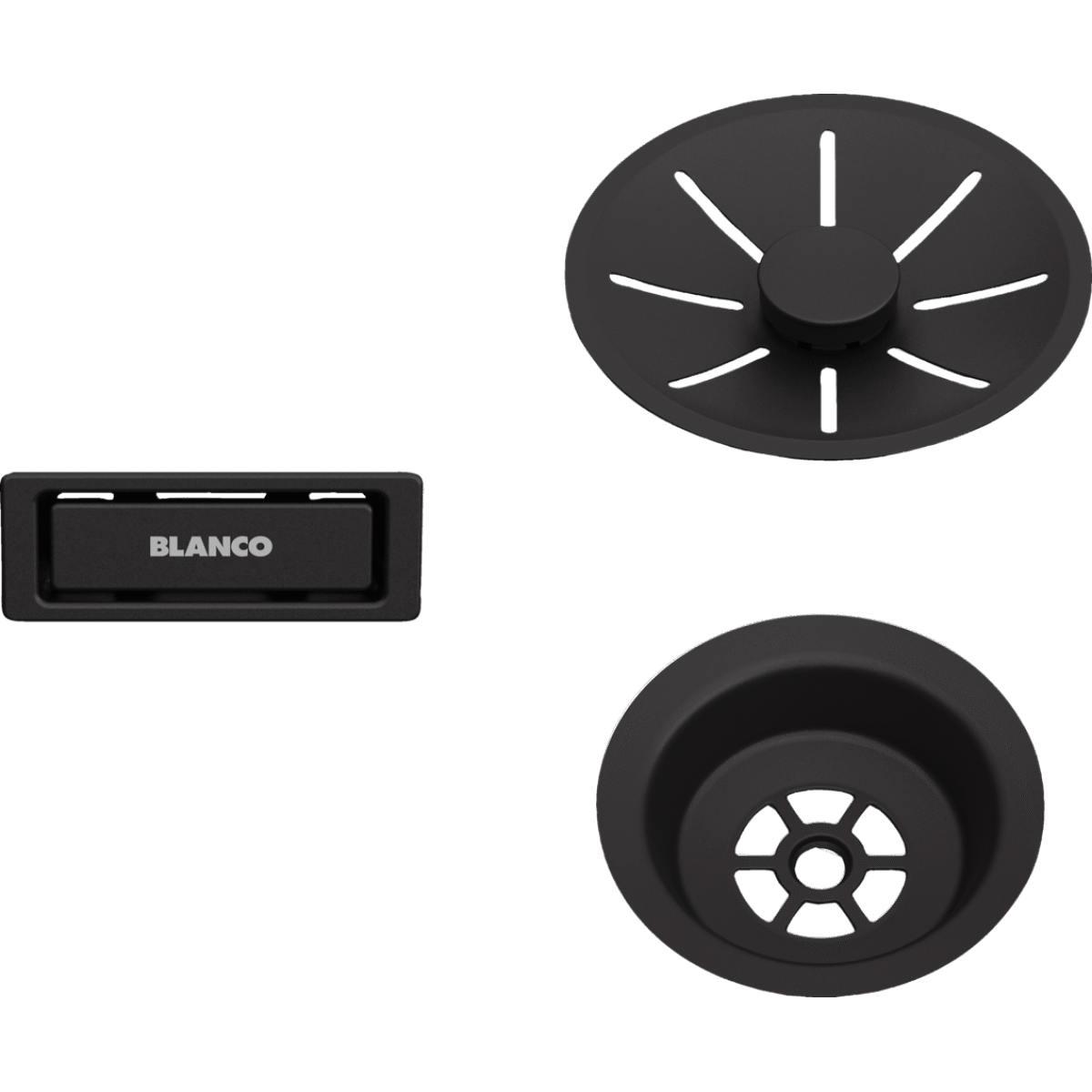 Blanco 239975 InFino 排水口 (霧面黑 Black Matt)