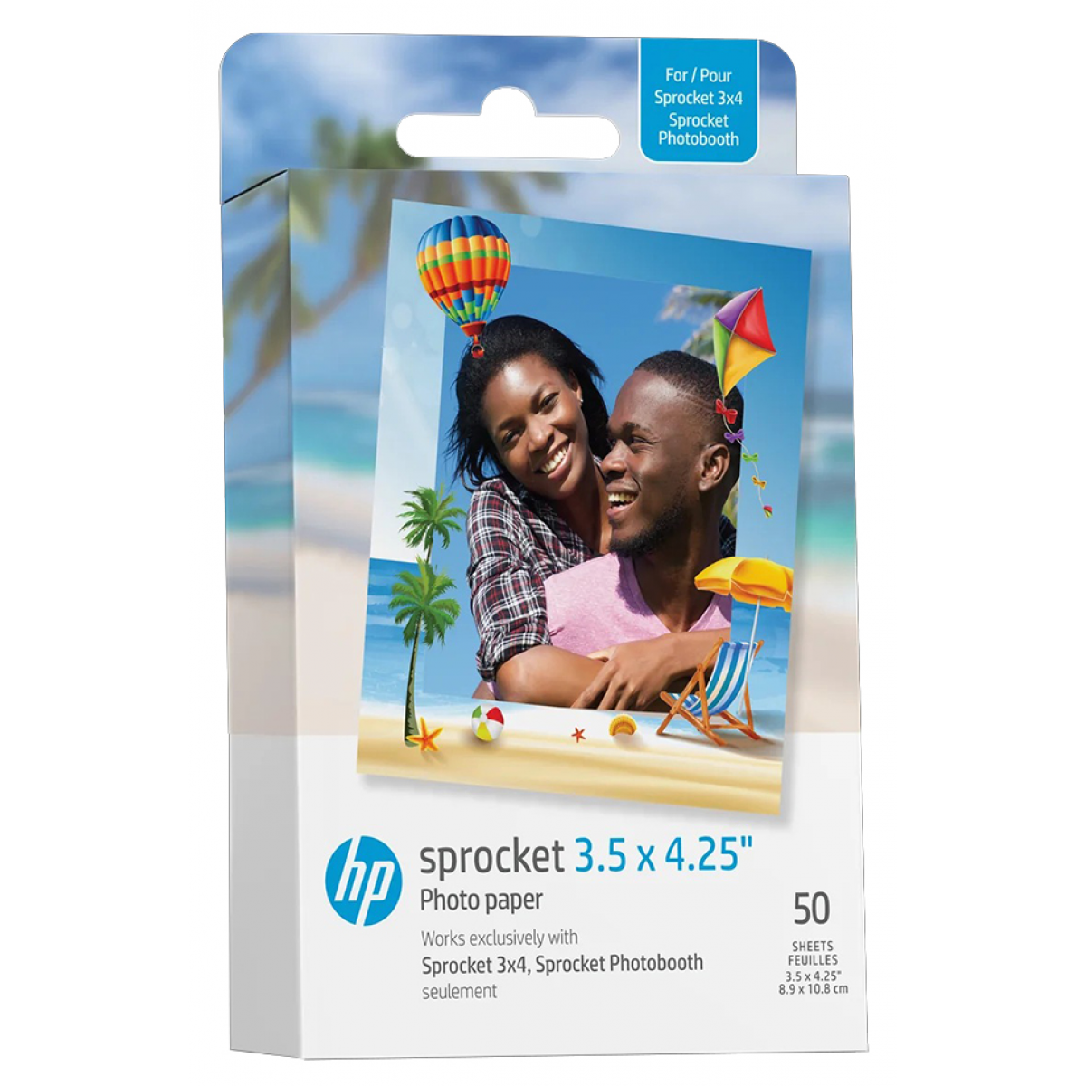 HP 惠普 HPIZ3X450 Sprocket Photobooth 自拍亭專用相紙 (50張)