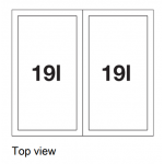 Blanco 521469 Flexon II 50/2 垃圾桶