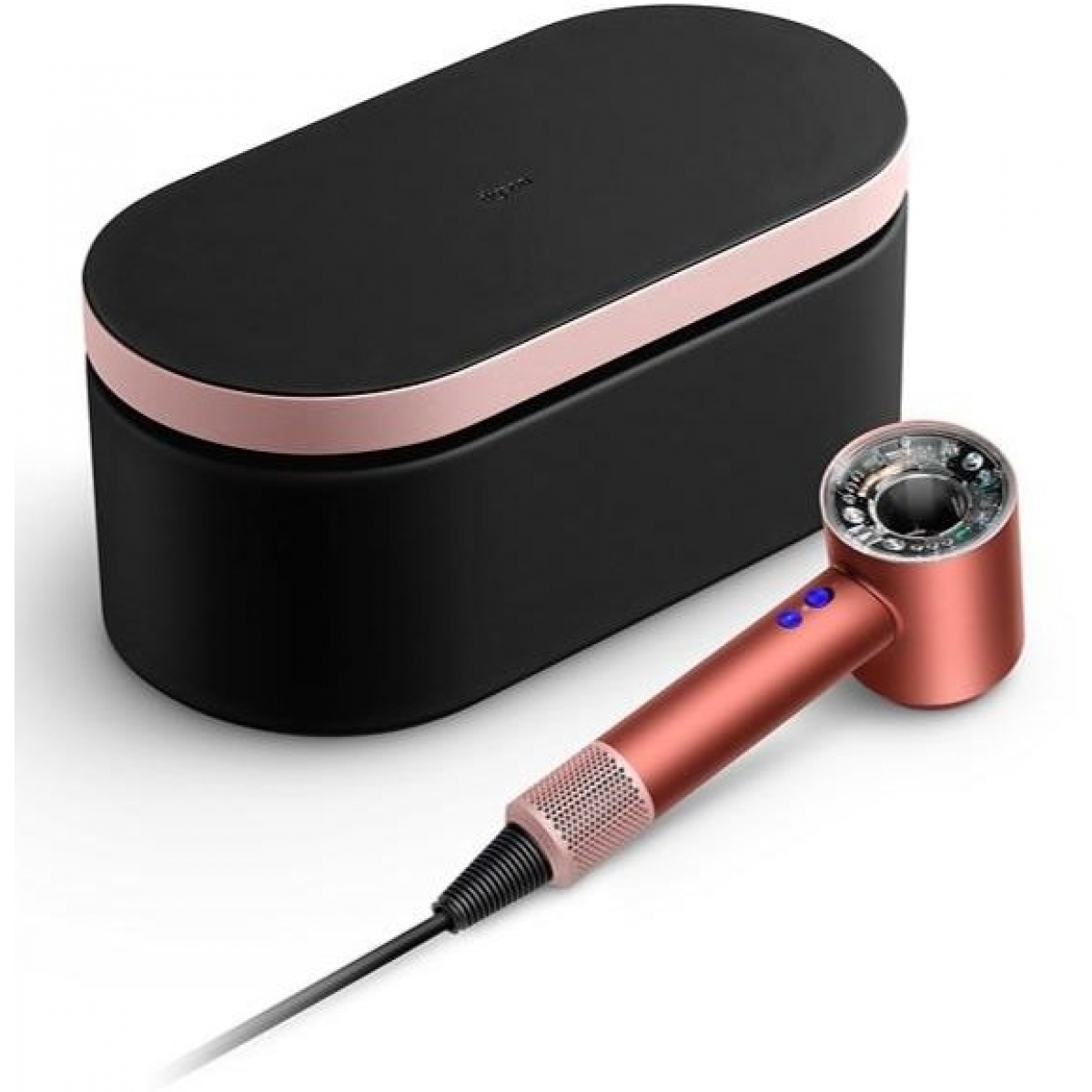 Dyson HD16 Supersonic Nural™ 風筒 禮盒裝 (珊瑚莓): 自動調溫、智能配件辨識、V9數位馬達