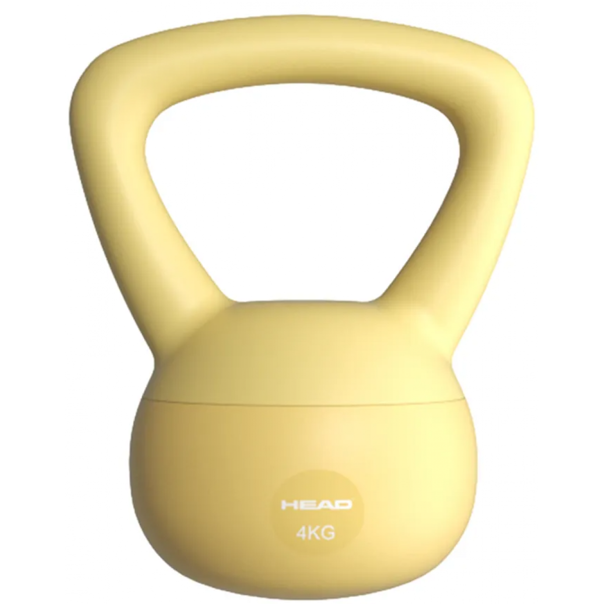 HEAD 包膠壺鈴 HED00344KG (4KG-黃色)