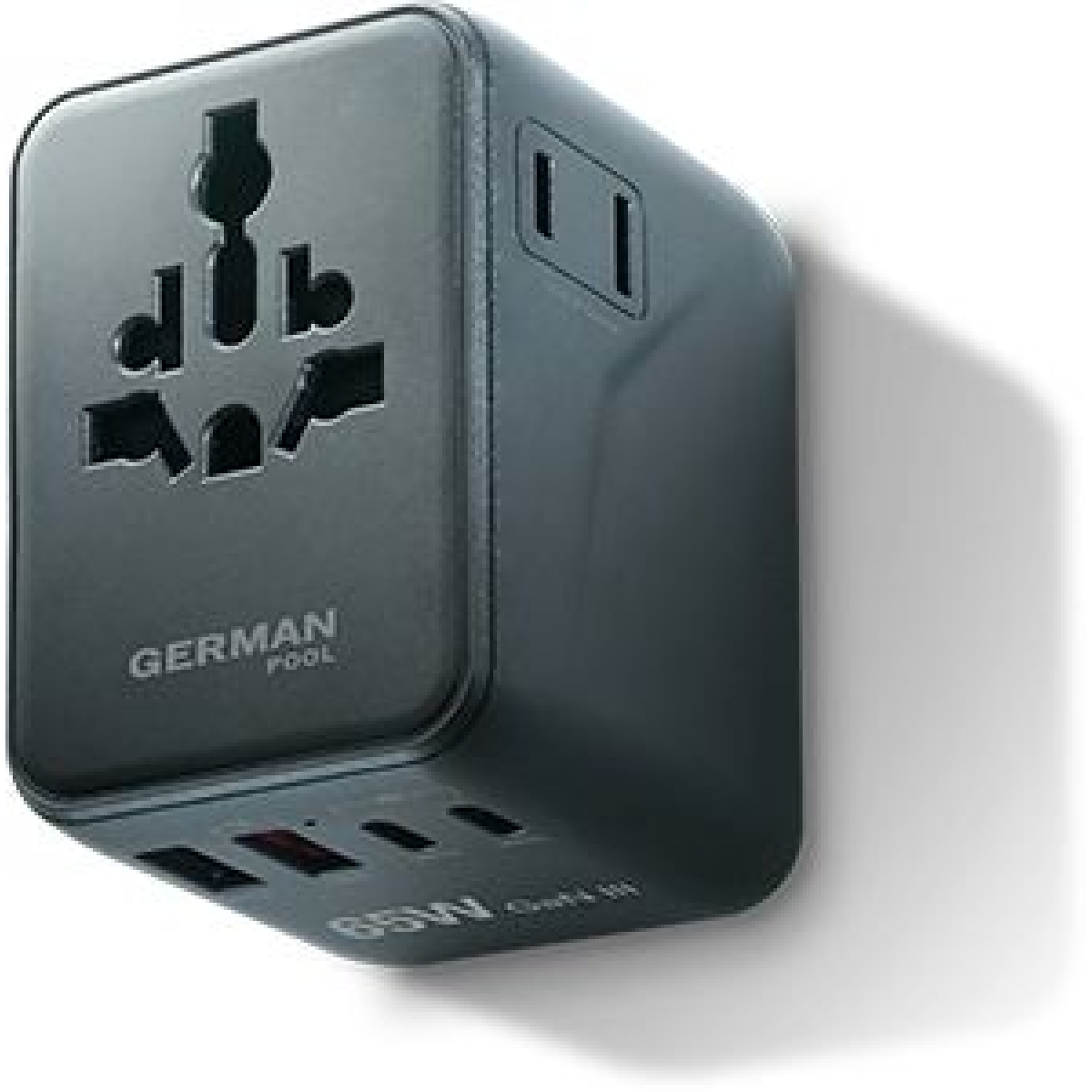 German Pool UTA-PD65W-BK 65W PRO GaN III 旅行充電插座 (黑色) | 多國通用 German Pool UTA-PD65W-BK 65W PRO GaN III 旅行充電插座 (黑色) | 多國通用