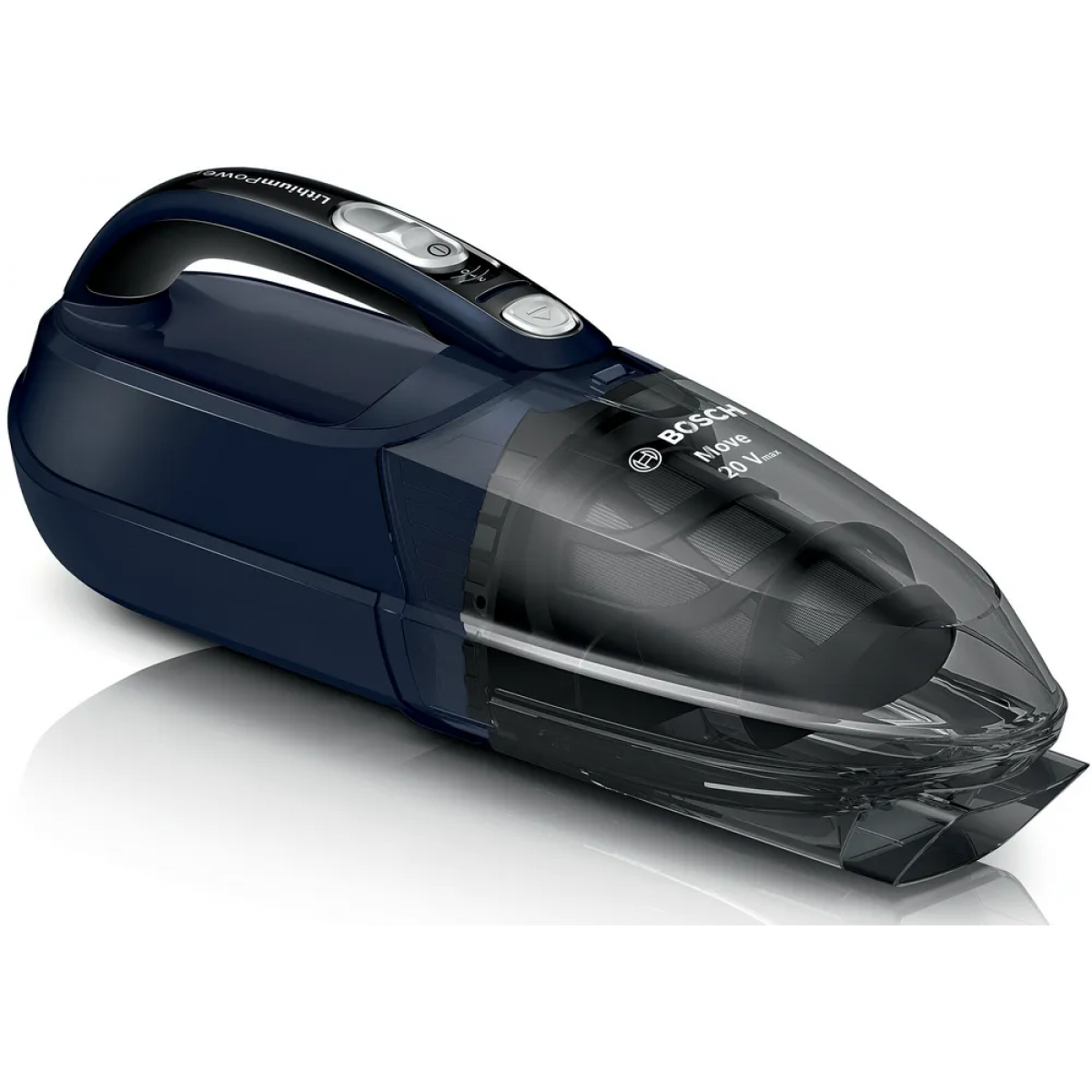 Bosch BHN20LGB Move Lithium 20Vmax 充電式手提吸塵機 (海軍藍)