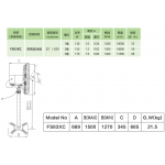 Wington 榮通 FS63XC 25吋 至尊系列噴粉密網座地風扇