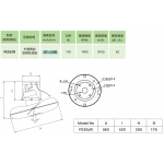 Wington 榮通 FE50JR 20吋 至尊系列噴粉密網外置電容器吸頂風扇